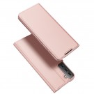 Galaxy S21 Slimbook Etui med 1 kortlomme Rosa thumbnail