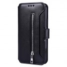 iPhone 11 Pro 5,8" Lommebok Etui Zipper Svart thumbnail