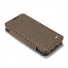 Galaxy S8+ 3i1 Slimbook Etui av lær m/magnetfeste Kaffebrun thumbnail
