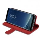 Galaxy S8+ (Pluss) 2i1 Etui m/2 kortlommer Classic Slim Rød thumbnail
