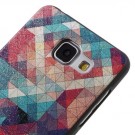 Mykplast deksel for Galaxy A5 2016 Art Colorful Checkers thumbnail