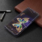 Galaxy A51 (2020) Lommebok Etui Art Golden Butterfly thumbnail