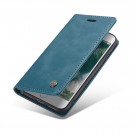 iPhone SE (2020) / iPhone 7 4,7" / iPhone 8 4,7" Lommebok Etui Retro Lux Petroleumsblå thumbnail