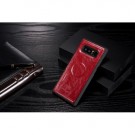 Galaxy Note 8 2i1 Etui m/2 kortlommer Classic Slim Rød thumbnail