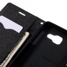 Lommebok Etui for Samsung Galaxy A5 2016 Mercury Svart thumbnail