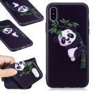 iPhone Xs/X Deksel Art Climbing Panda thumbnail