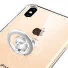 iPhone XS Max 6,5" Deksel m/ metallplate Transparent thumbnail