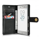 Sony Xperia XZ 2i1 Etui m/3 kortlommer Classic Svart thumbnail