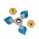 Fidget Spinner Collector Trident Blue Alu thumbnail