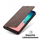 Galaxy Note 20 Lommebok Etui Retro Lux Kaffebrun thumbnail