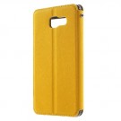 Slimbook Etui for Galaxy A5 2016 Roar m/Skjermvindu Gul thumbnail