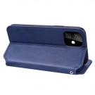iPhone 11 Pro 5,8" Lommebok Etui Zipper Midnattsblå thumbnail