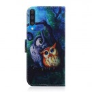 Galaxy A70 (2019) Lommebok Etui Art Owl in the Night thumbnail