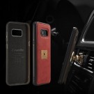 Galaxy S8+ Hybrid Deksel m/ring kickstand + skjermbeskytter Rød thumbnail