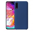 Galaxy A70 (2019) Deksel Silikon Midnattsblå thumbnail