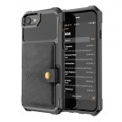 iPhone 6 / 7 / 8 Deksel Armor Wallet Svart thumbnail