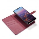 Huawei P20 Pro 2i1 Etui m/3 kortlommer Classic Lux Rød thumbnail