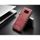 Galaxy S8 2i1 Etui m/4 kortlommer & nøkkelknippe Rød thumbnail