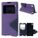 Slimbook Etui for Sony Xperia Z5 Roar Lilla thumbnail