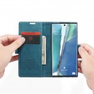 Galaxy Note 20 Lommebok Etui Retro Lux Petroleumsblå thumbnail
