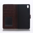 Lommebok Etui for Sony Xperia Z5 Denim Lys Blå thumbnail