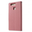 Huawei P9 Lommebok Etui Mercury Lys Rosa thumbnail