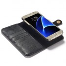 Galaxy S7 2i1 Etui for Galaxy S7 m/3 kortlommer Classic Kaffebrun Svart thumbnail