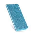 Galaxy S21 Slimbook Etui Glitter Turkis thumbnail