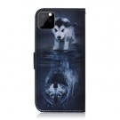 iPhone 11 Pro 5,8" Lommebok Etui Art Puppy Wolf thumbnail