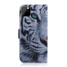 iPhone 11 Pro 5,8" Lommebok Etui Art White Tiger thumbnail