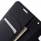 Lommebok Etui for Galaxy S6 Edge+ Roar Diary Svart thumbnail