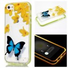 Deksel for iPhone 6/6s Flash Blue Butterfly thumbnail