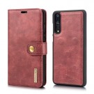 Huawei P20 Pro 2i1 Etui m/3 kortlommer Classic Rød thumbnail