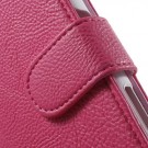 Lommebok Etui for Sony Xperia Z5 Lychee Rosa thumbnail