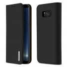 Galaxy S8 Lommebok Etui Genuine Pro Svart thumbnail