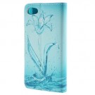 Lommebok Etui for Xperia Z5 Compact Art Water Flower thumbnail