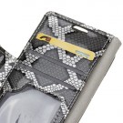 Lommebok Etui for Sony Xperia ZX Snake Grå thumbnail