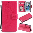 iPhone 5/5s/SE Etui m/kortlommer Mandala Rosa thumbnail