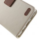 Lommebok Etui for Galaxy S6 Edge+ Roar Diary Hvit thumbnail