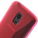 Deksel for Samsung Galaxy S5 Mini S-line Rosa thumbnail