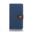 Lommebok Etui for Sony Xperia Z5 Denim Mørk Blå thumbnail