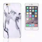 Deksel for iPhone 6/6s Pluss Marmor Hvit/Svart thumbnail