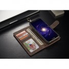 Galaxy S8+ 2i1 Etui m/4 kortlommer & nøkkelknippe Kaffebrun thumbnail