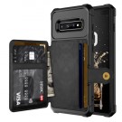 Galaxy S10+ (Pluss) Deksel Armor Wallet Svart thumbnail