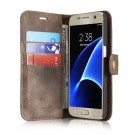 Galaxy S7 2i1 Etui for Galaxy S7 m/3 kortlommer Classic Kaffebrun thumbnail
