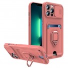 iPhone 13 Pro 6,1 Deksel Smart Multicase Rosa thumbnail