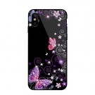 iPhone Xs/X 5,8 Deksel Dekor Butterfly Purple thumbnail