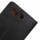 Lommebok Etui for Xperia Z3 Compact Genuine Svart thumbnail