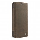iPhone 7 Pluss 5,5" 3i1 Slimbook Etui av lær m/magnetfeste Kaffebrun thumbnail
