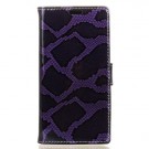 Lommebok Etui for Sony Xperia ZX Snake Lilla thumbnail